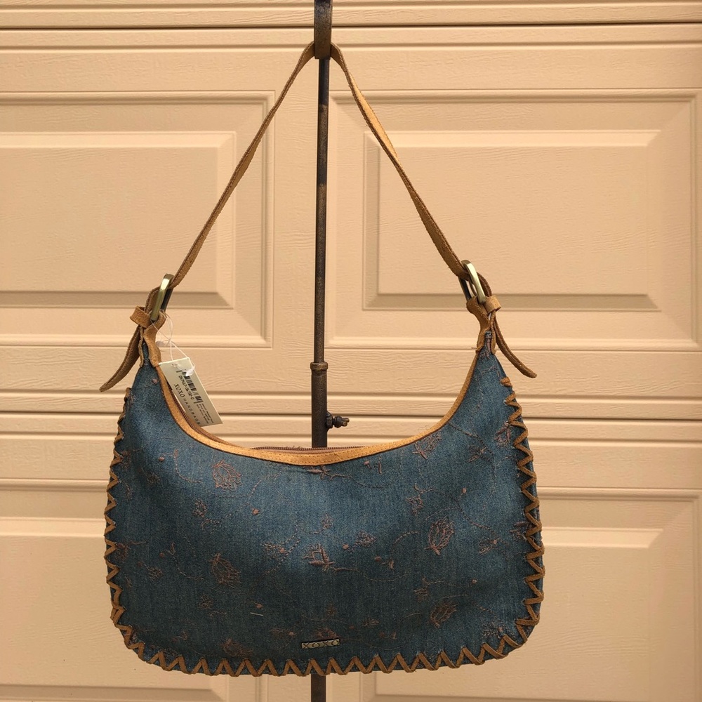 XOXO Women’s Jean Embroidered Handbag